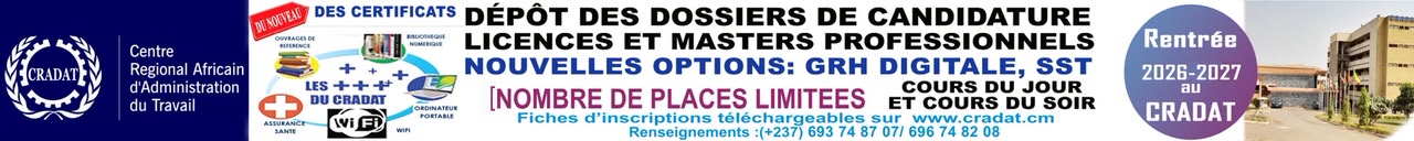 Dépôt des dossiers de candidature 2026-2027
