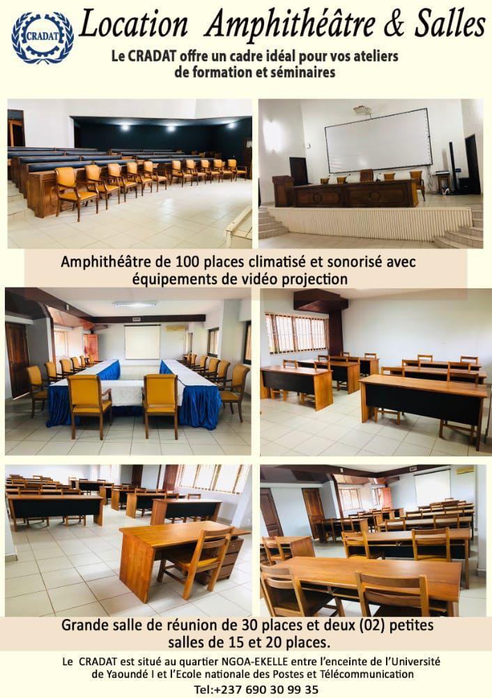 Location Amphithéâtre et salles