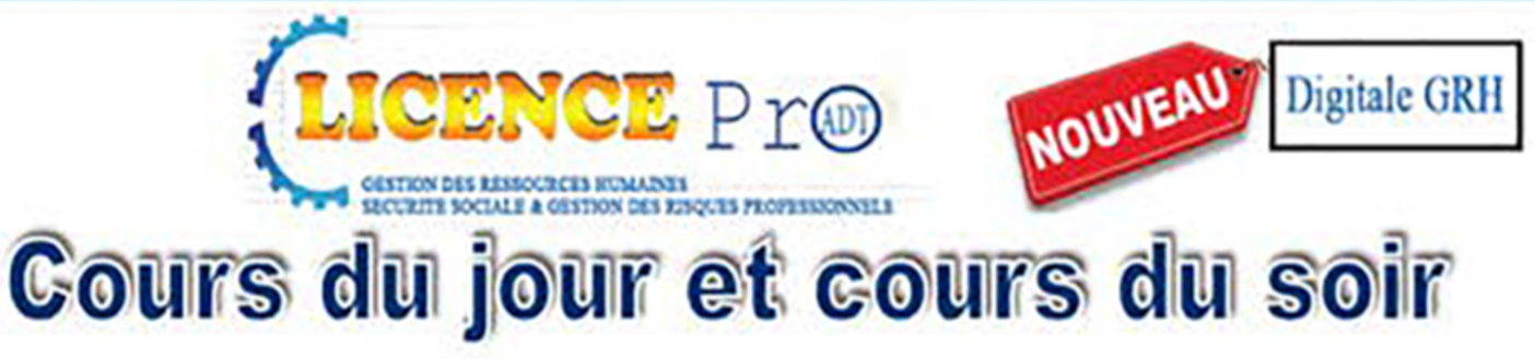 Licence Pro GRH Sécurité Risques